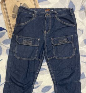 Cargo Denim Jeans