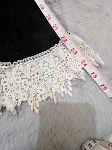 Cute floral white lace Top