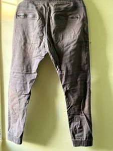 Men's Grey Jogger Pants