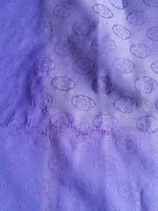 Purple Embossed Saree (Women)