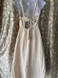 Cream Dress