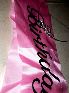 Birthday Girl Sash And Crown