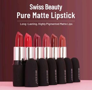 Swiss Beauty Pure Matte Lipstick- 205 Lush Pink