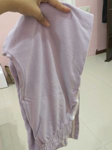 Lavender Track Pants