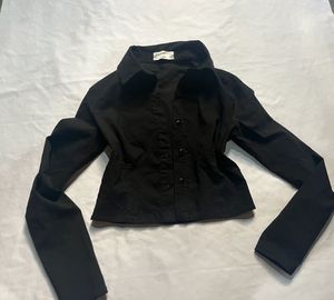 combo Black Long Sleeve Top and skirt