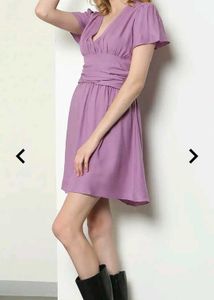 Lilac Mini Dress