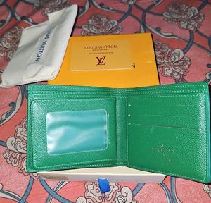Louis Vuitton Green Wallet (Dubai Copy)