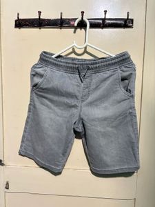 Boys' Grey Denim Shorts