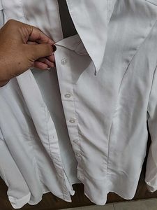 White Formal Shirt For Women