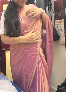 Elegant Purple Saree