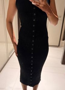 Black Midi Dress