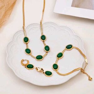 18K Gold Plated 3 Pc Waterproof Jewellery Set