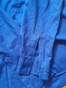 Blue Long Sleeve Shirt