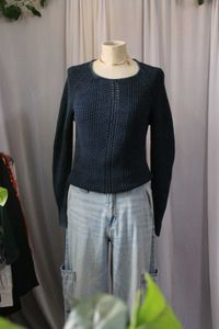 Levi&#39;s Blue Knit Sweater