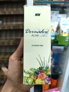 Dermadew Acne Face Wash 100 ml (Sulphate Free)