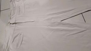Elegant skin off white Pants