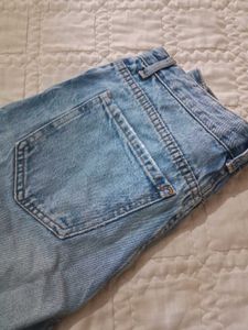 Bershka Wide Leg Jeans High Waist