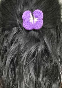 Cute Handmade Butterfly Hair Clips