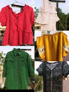 Variety Tops Bundle - 5 Unique Styles