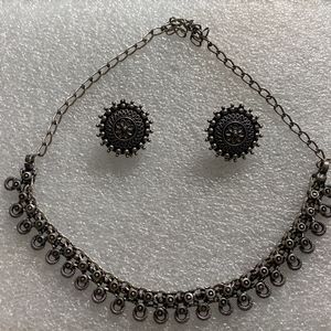 Oxidised Necklace ✨