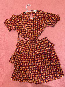 Ritukumar Label Tiered Dress Back Up Tieup