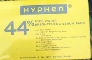 Hyphen Rice Water Serum Pads