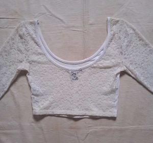 Blouse Crop Top