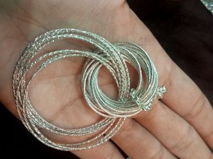Silver Chain And Pendant