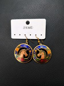 Earrings Bundle: Silver Balls &amp; Unicorns