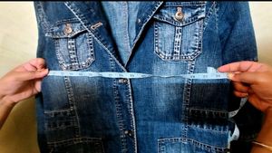 DENIM DRESS 👗 Knee Length