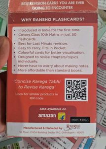 Class 10th Math Flashcards