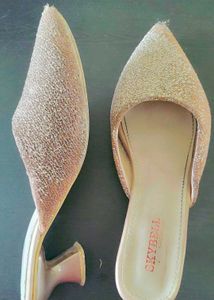 Skybell Glitter Mules - Pointed Toe