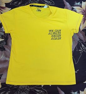 Yellow Graphic Print T-Shirt