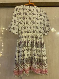 Floral Print Mini Dress