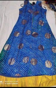 kota doria long kurti dress