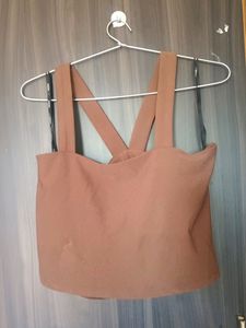 Brown 🟤 Crop Top