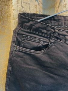 Kraus Black Straight Leg Jeans