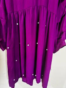 Cute burgundy top - 4XL
