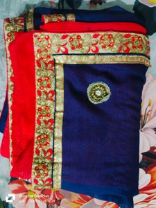 Woman Nd Girl R+N Saree..
