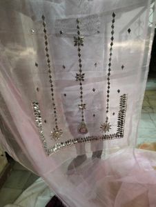 New Zari Work Dress Material Kapda Garara Dres