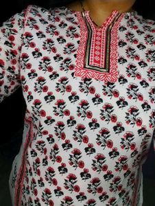 Elegant Printed Gota Work Three Pc Sharara Set