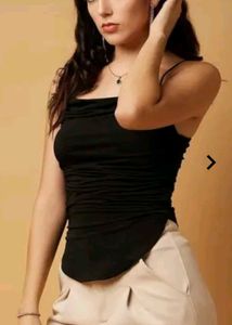 Black Sleeveless Top