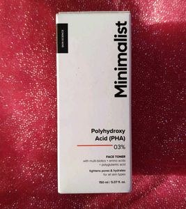 Minimalist PHA Toner
