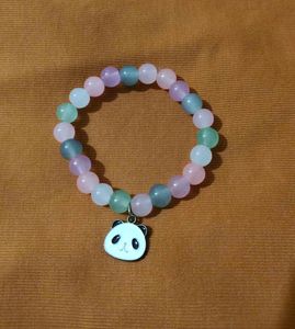 2 Cute Beaded Charm Bracelets
