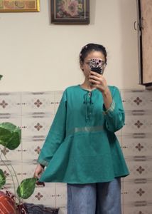GREEN SHORT DRESS