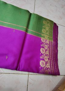 Vibrant Purple Saree - New