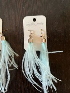 Feather Tassel Earrings