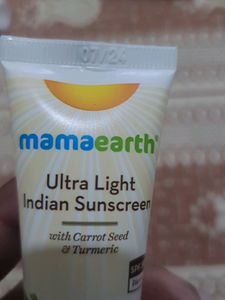 Mama Earth Ultra Light Indian Sunscreen