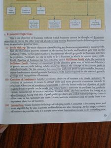 Business Studies 11th
