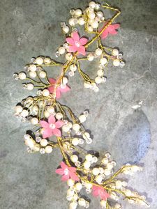 Pink Flower Hair Accessory